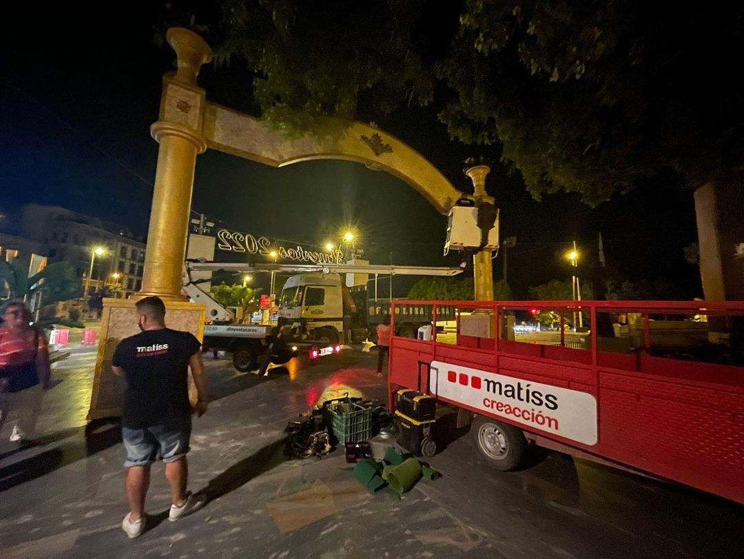 Making Off del Arco de los Huertos del MalecÃ³n 2022 18