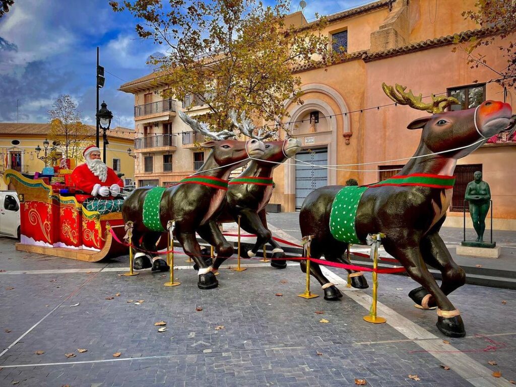 a caravaca tambien llego papa noel 1
