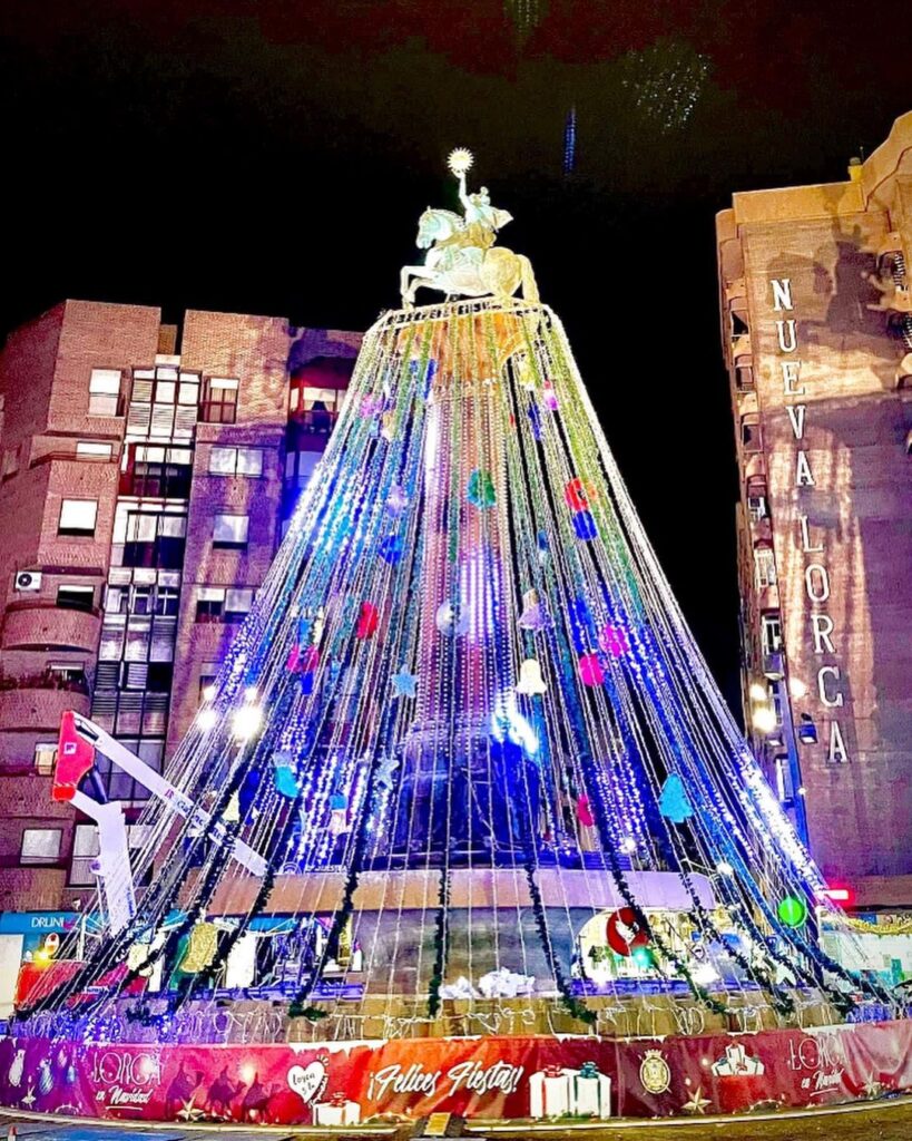 arbol de navidad en lorca 1