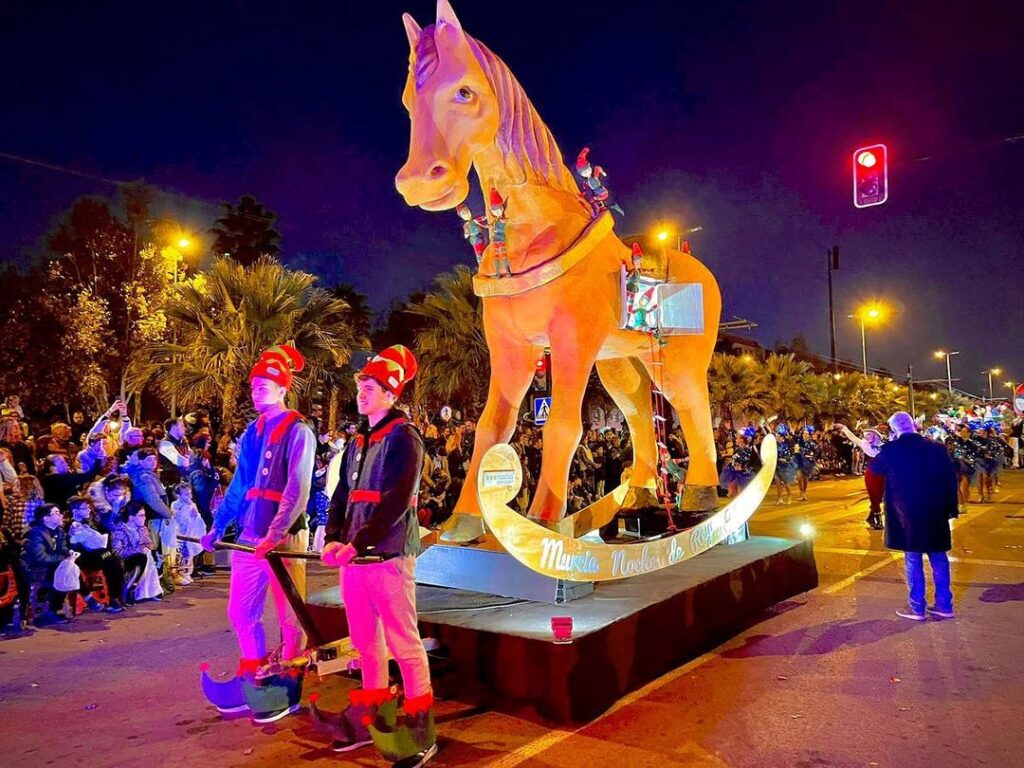 cabalgata de reyes magos 2023 murcia 1