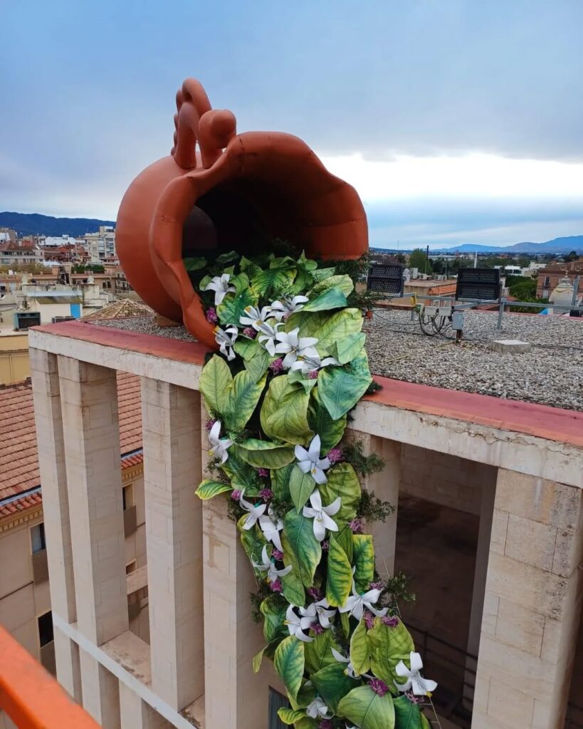 instalacion floral murcia
