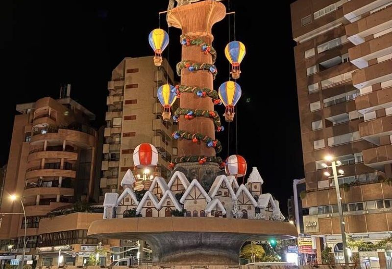 Navidad en Lorca | Instalación artística en la Plaza del Óvalo
